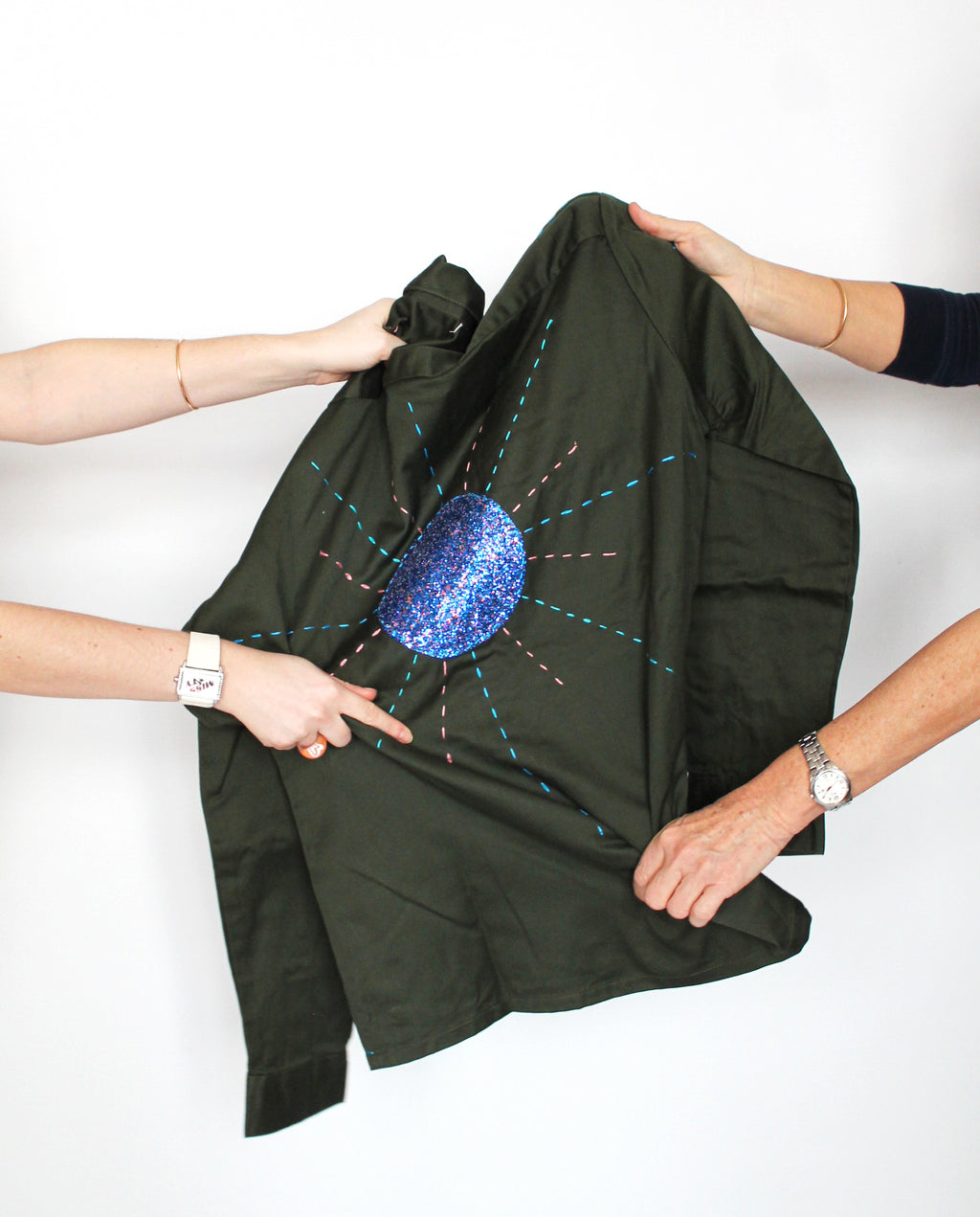 Chemise de l'armée soleil bleu