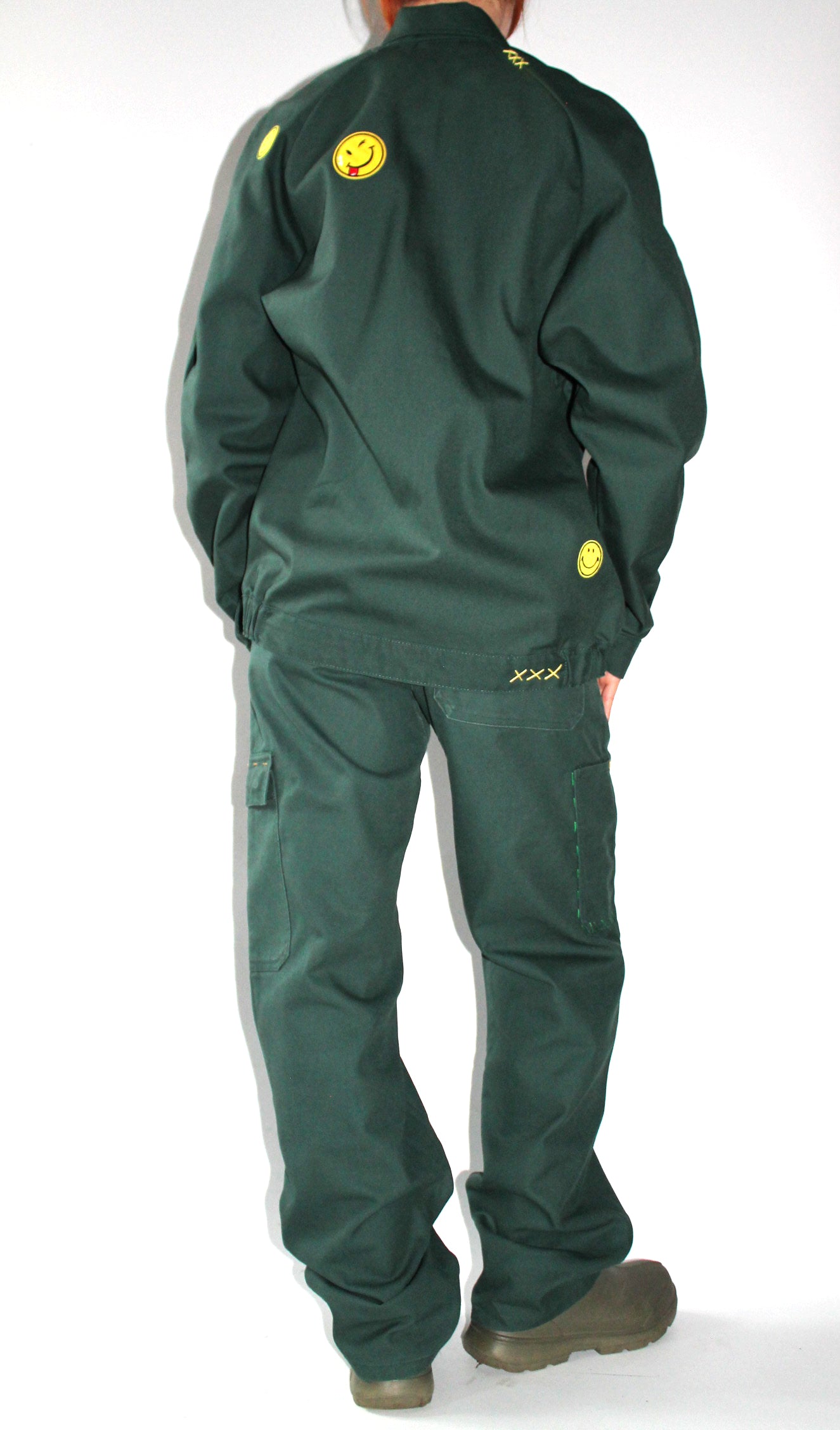 Pantalon smiley kaki