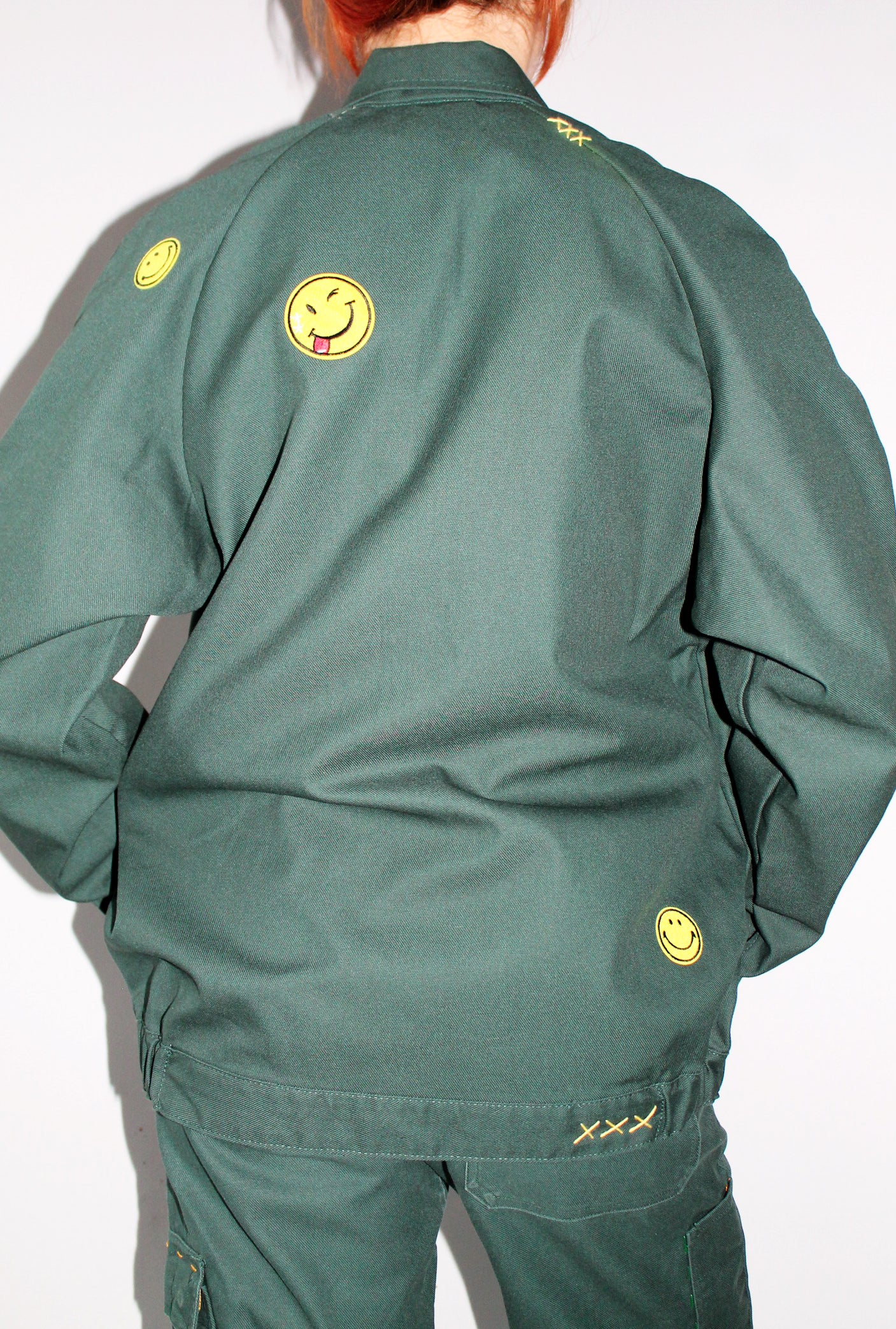Veste smiley kaki