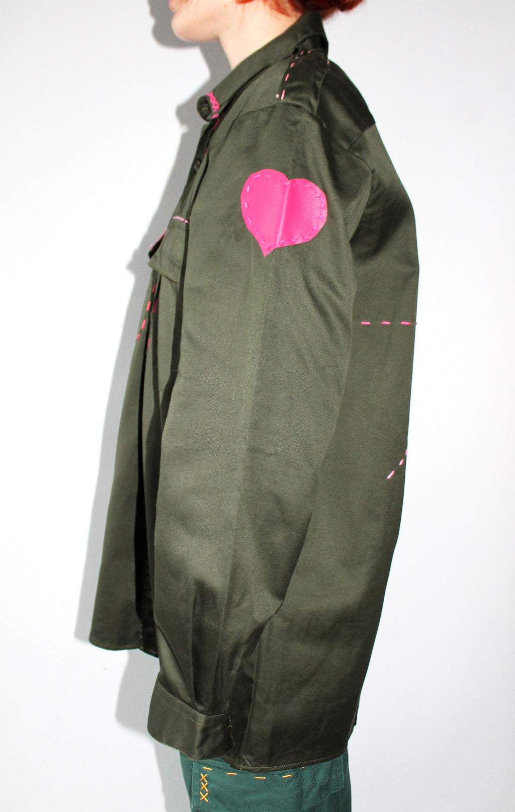 Chemise de l'armée soleil rose