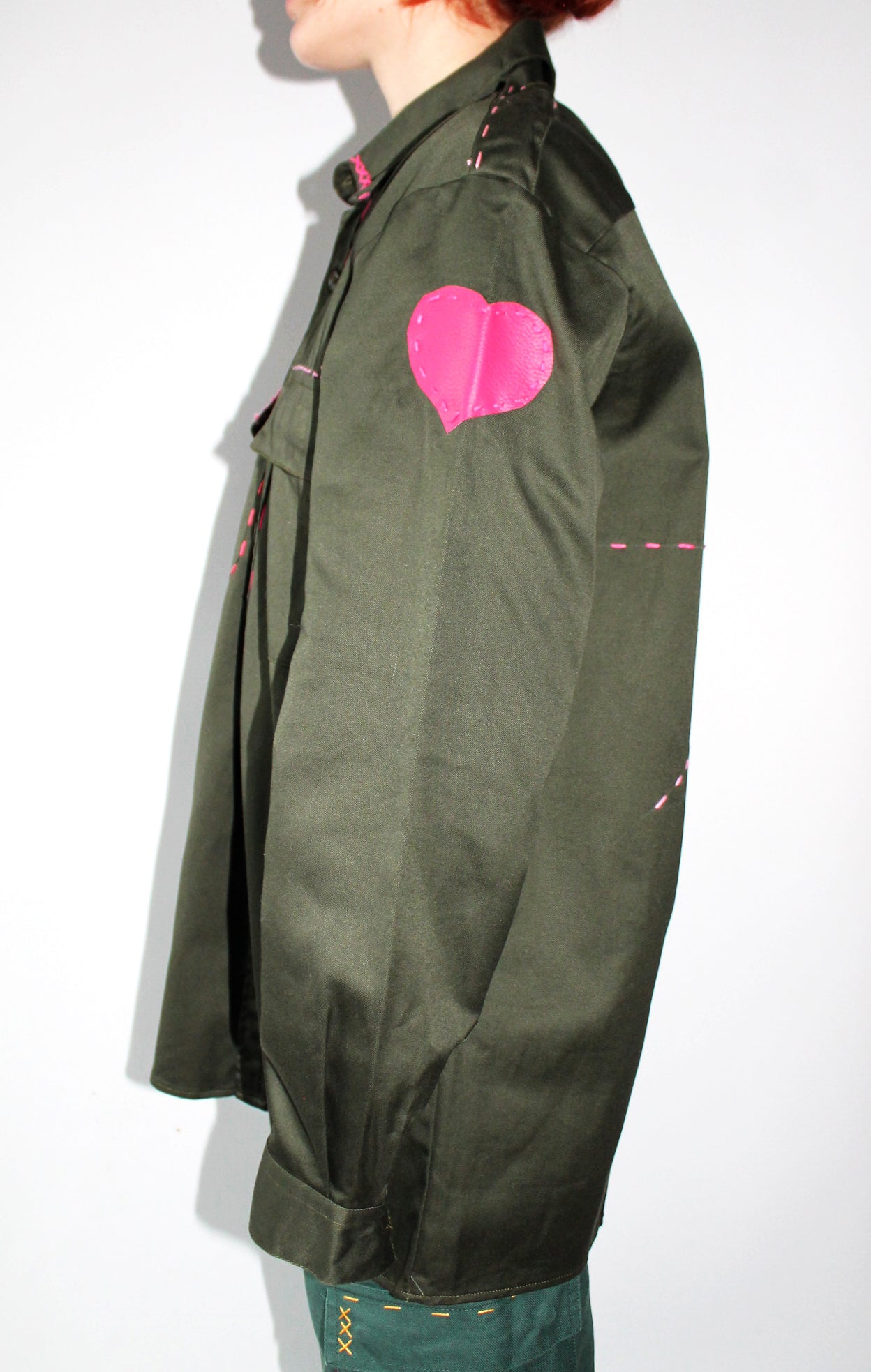 Chemise de l'armée soleil rose