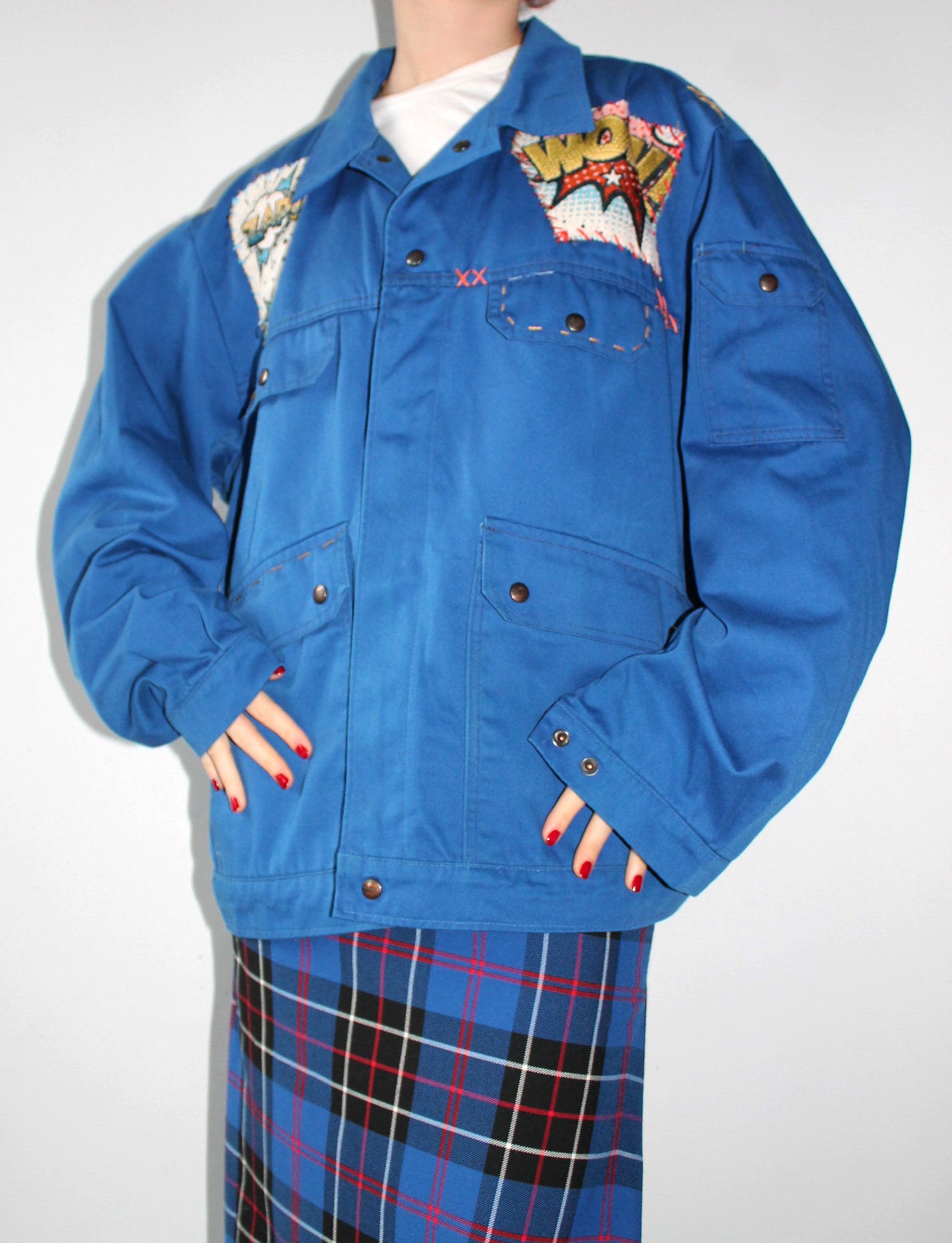 Lolipop bleu de travail