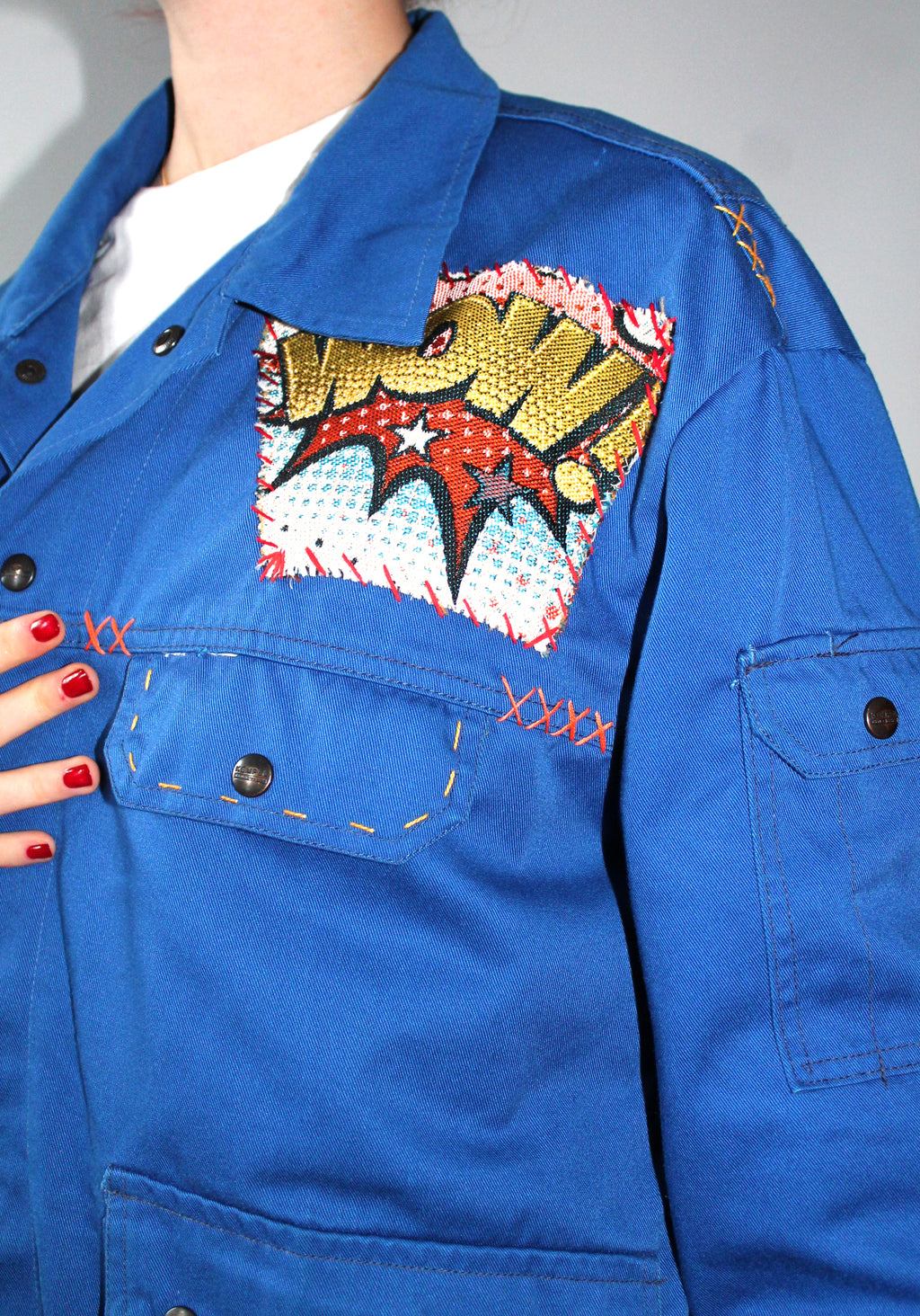 Lolipop bleu de travail