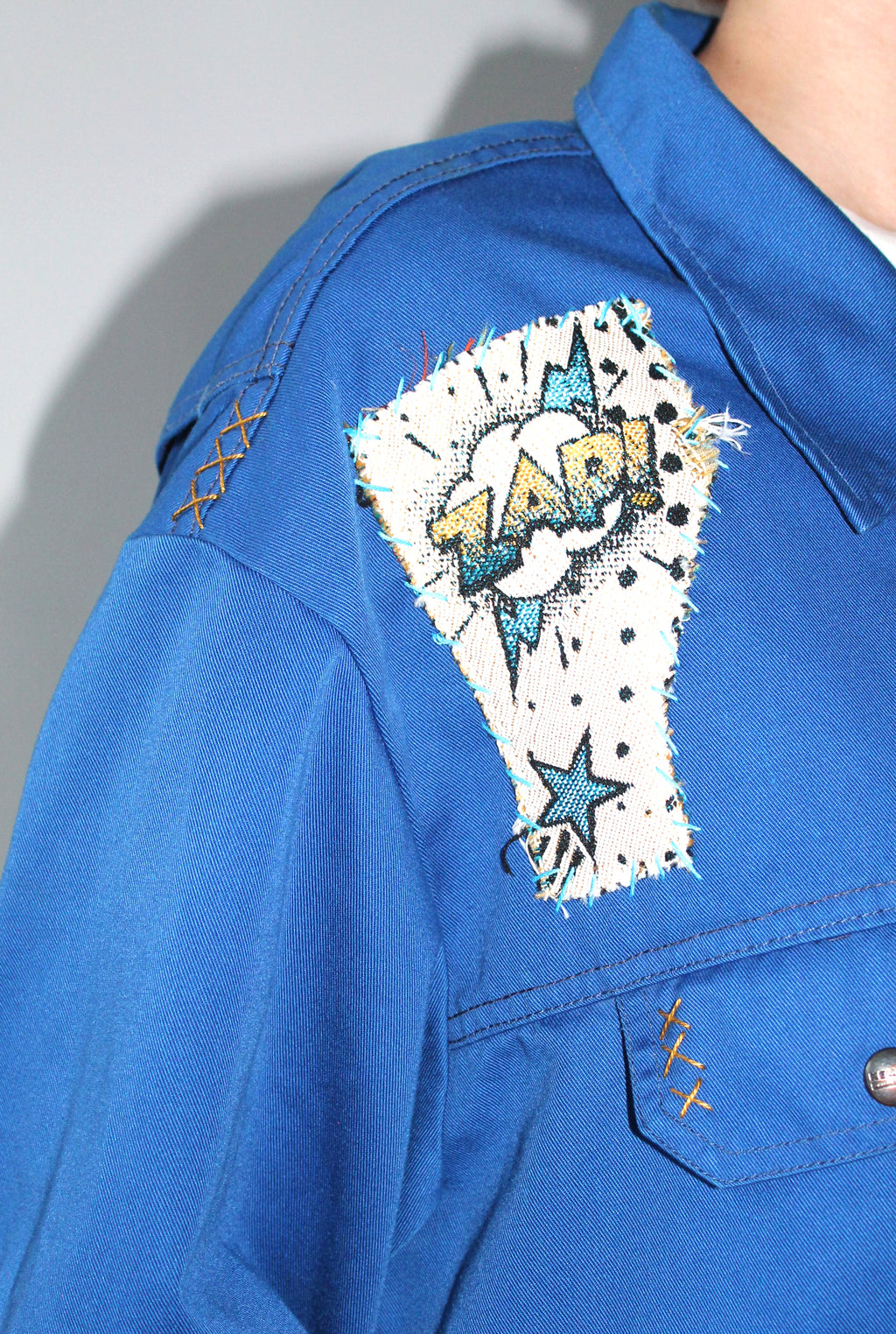 Lolipop bleu de travail