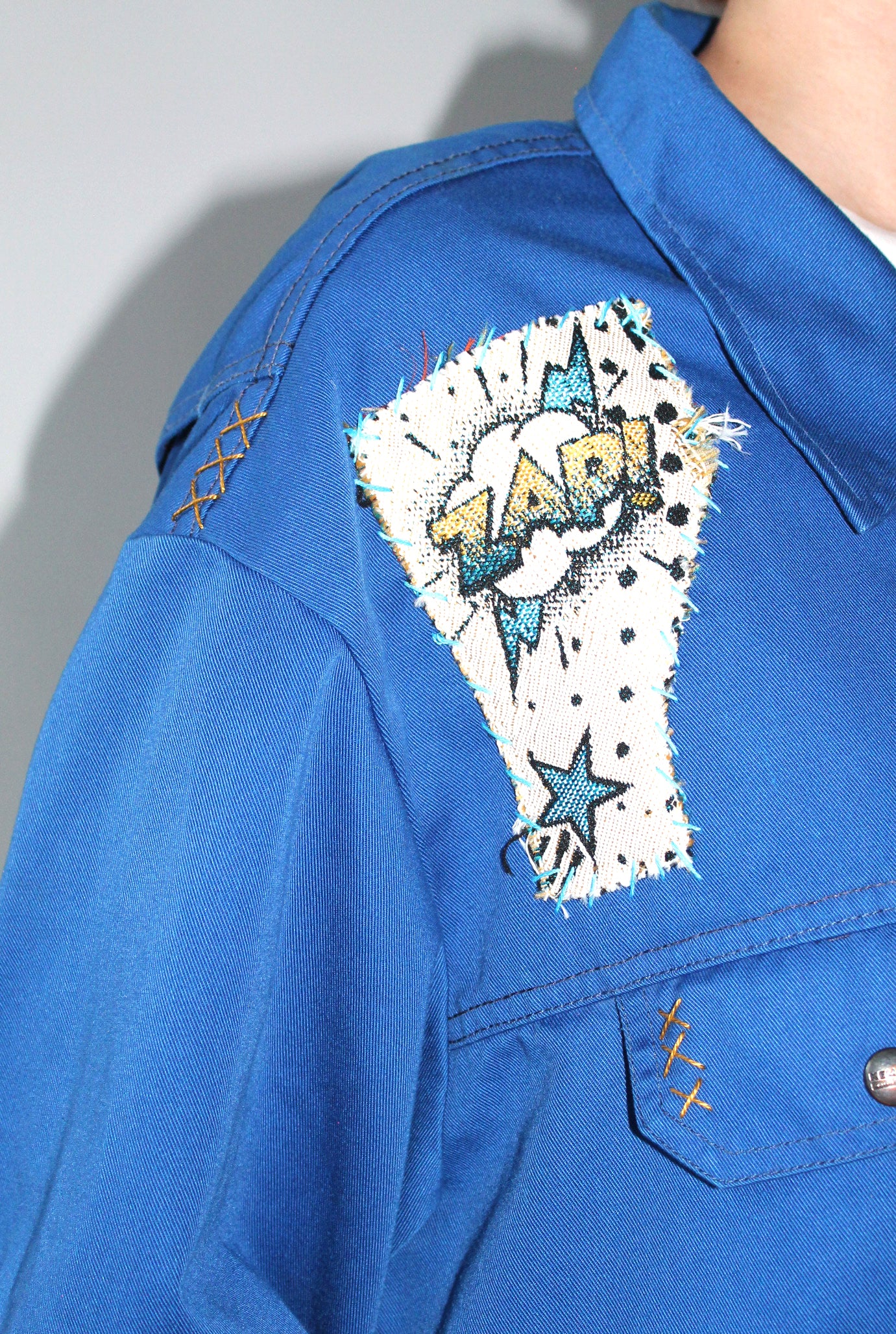 Lolipop bleu de travail