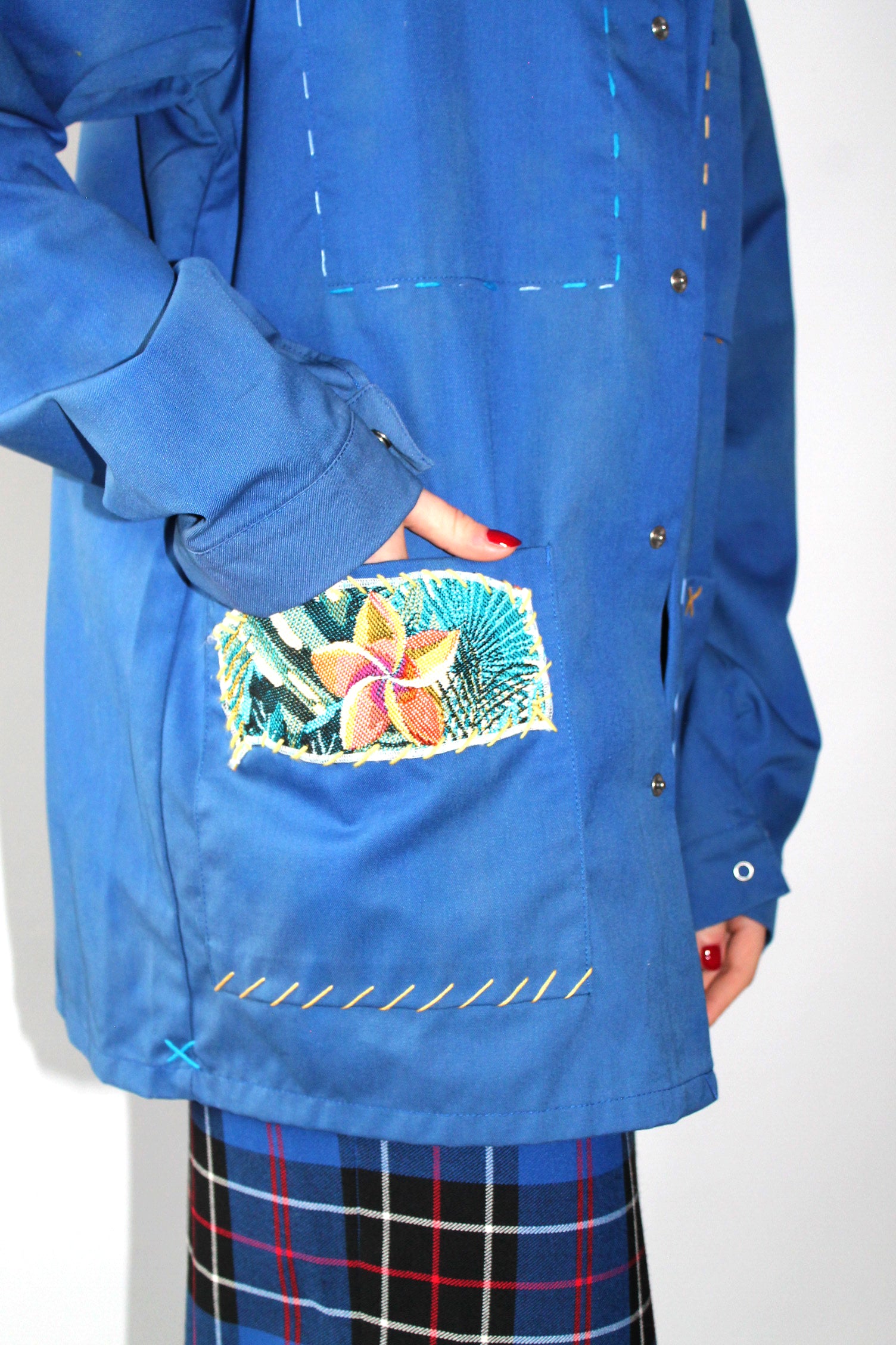 Tigre 2 bleu de travail