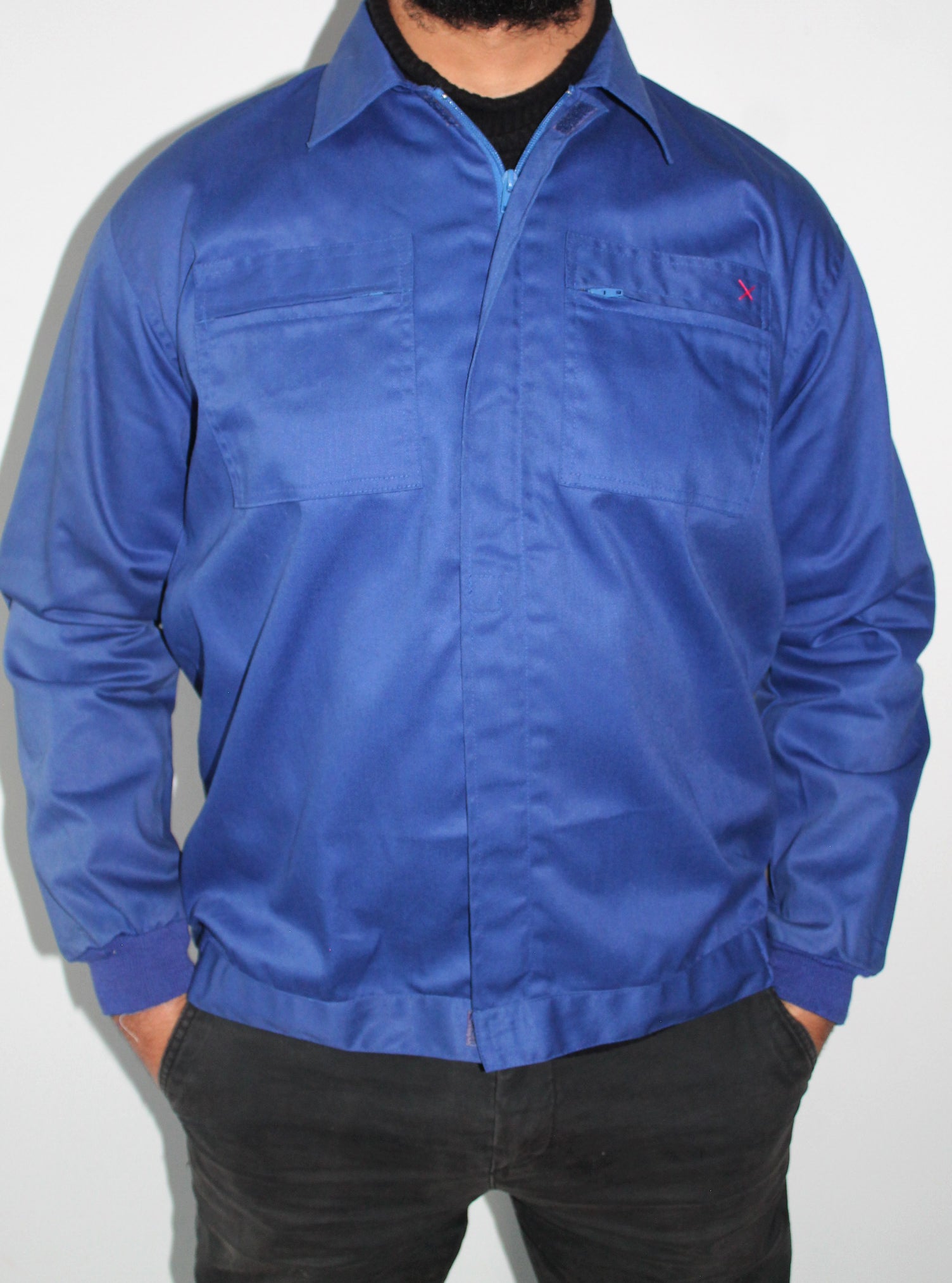 simple homme bleu de travail