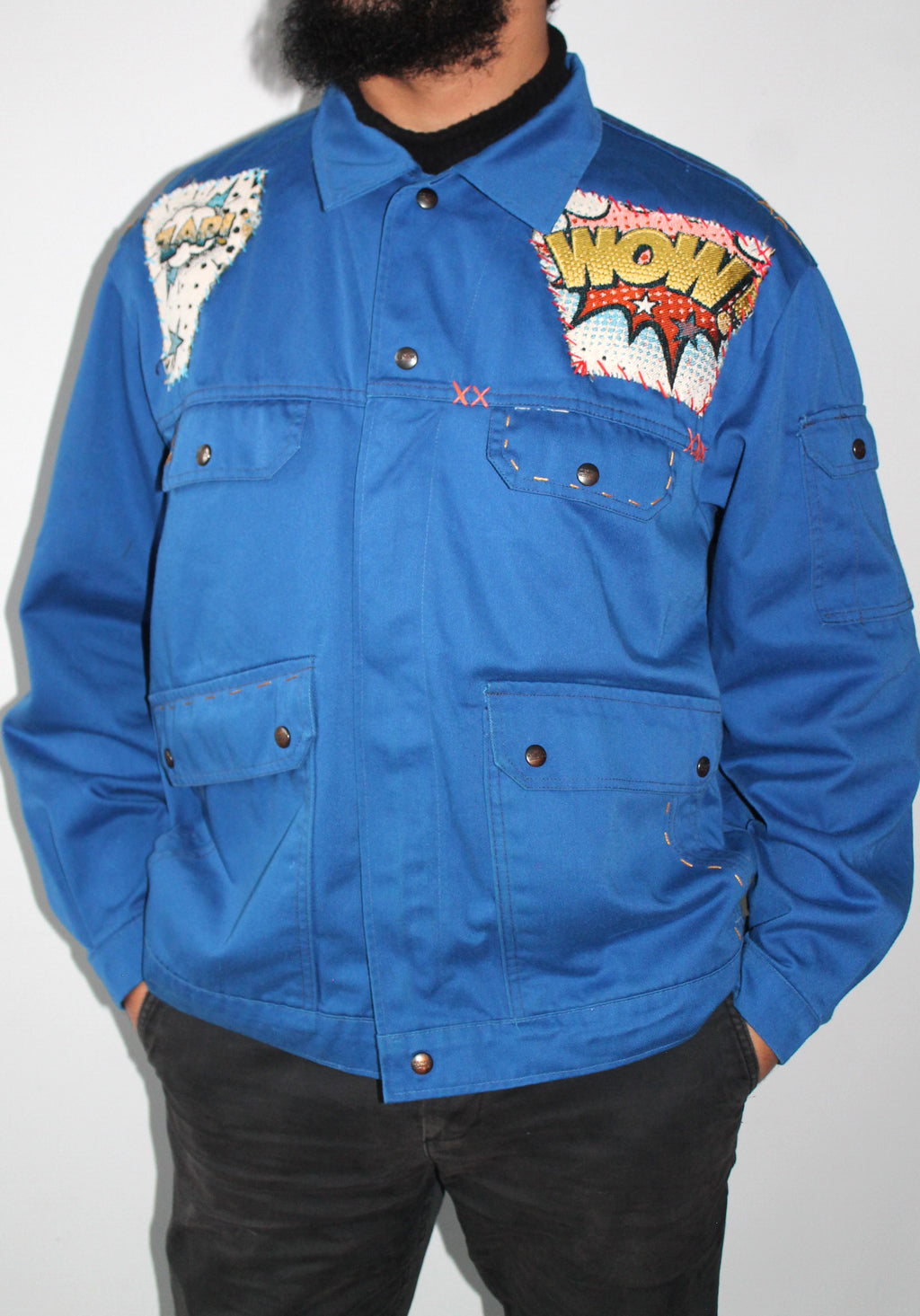 Lolipop bleu de travail