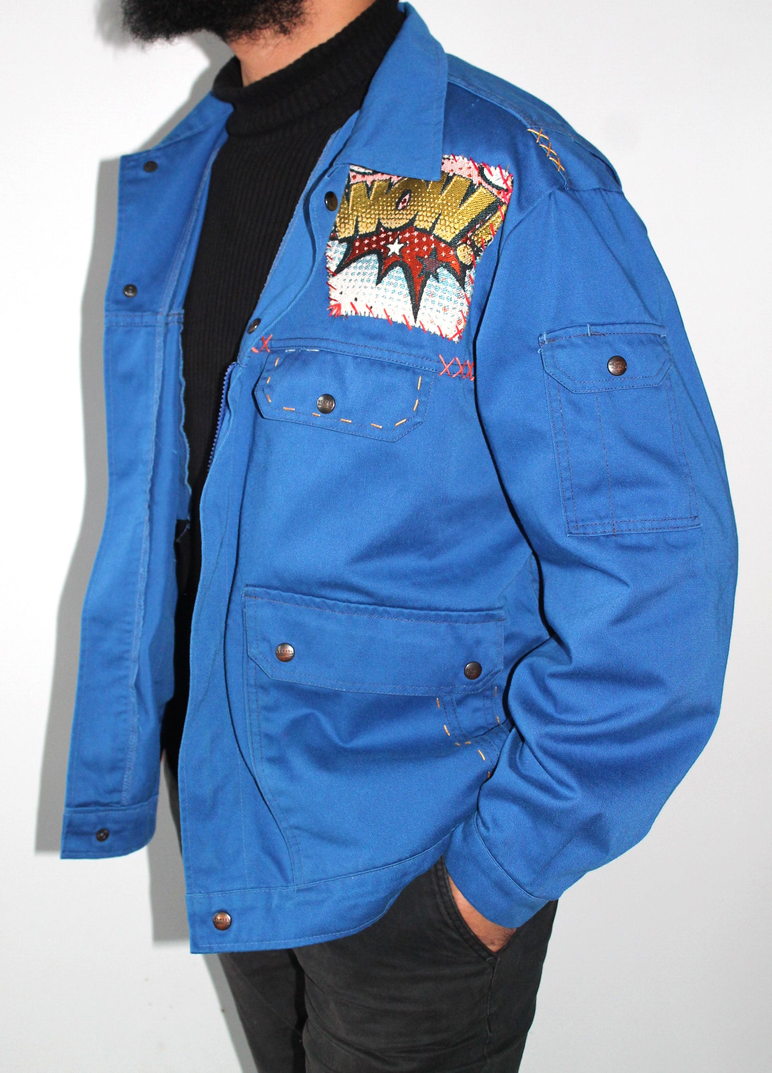 Lolipop bleu de travail