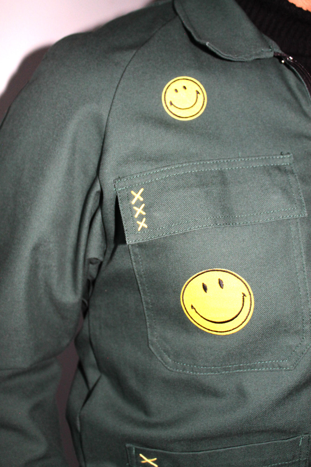 Veste smiley kaki