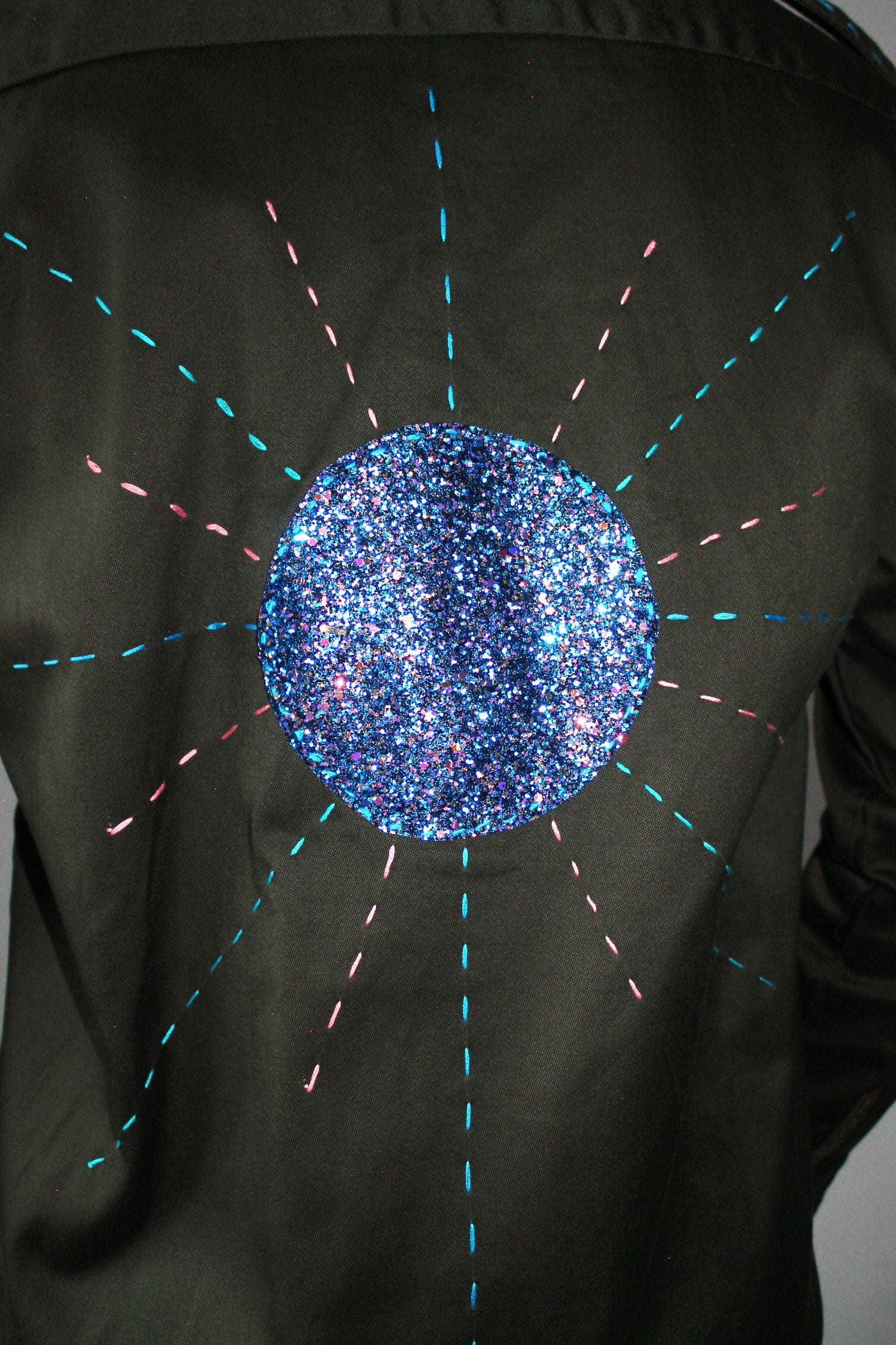 Chemise de l'armée soleil bleu